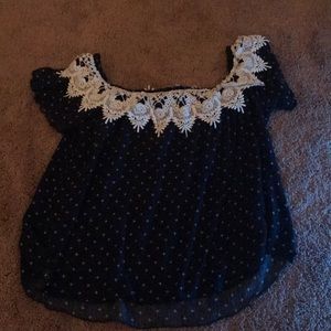 Cute off the shoulder shirt